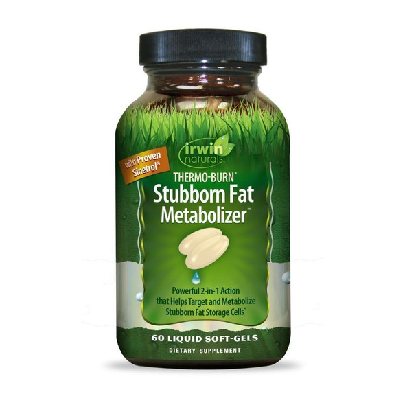 Irwin Naturals Irwin Thermo-Burn Stubborn Fat Metabolizer 60 Liquid Soft Gels 