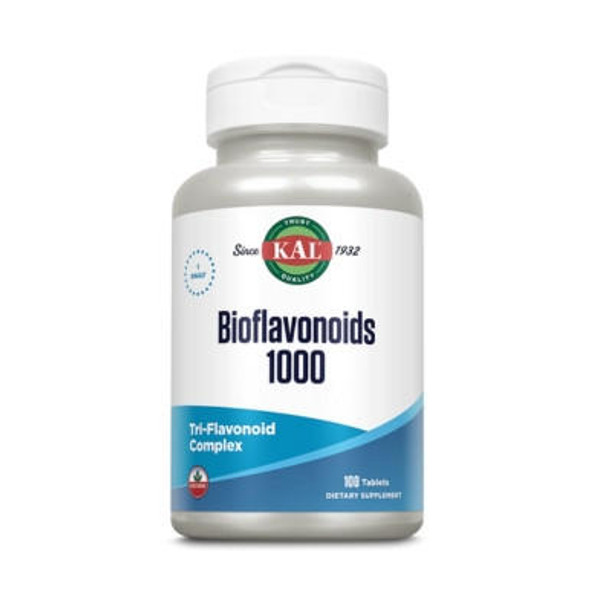  Kal Bioflavonoids 1000 100 Tablets | Tri Flavonoid Complex 