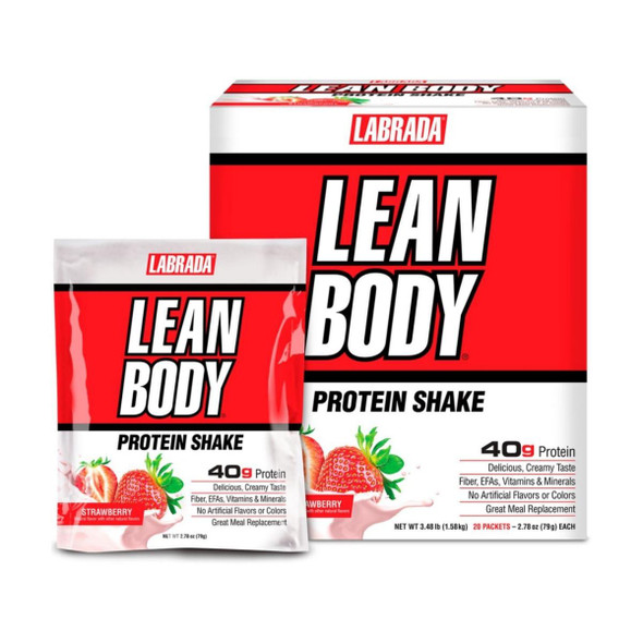 Labrada Nutrition Labrada Lean Body Original MRP 20 Pack 