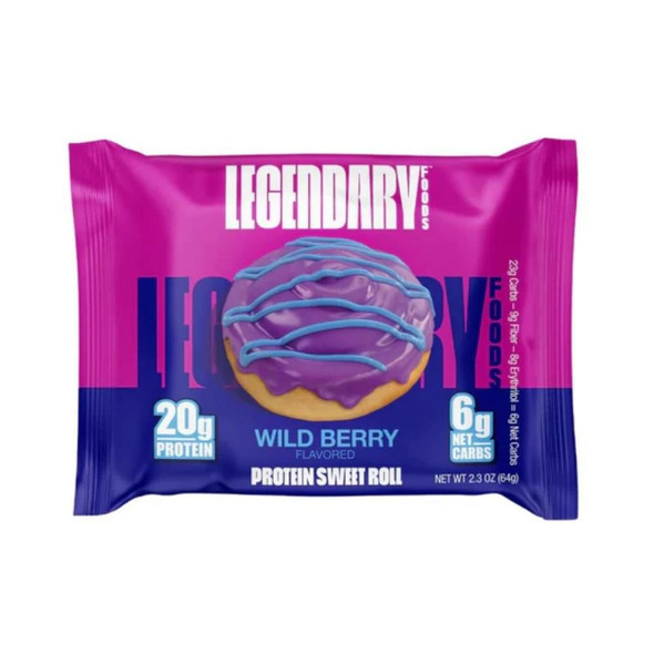  Legendary Foods Protein Sweet Roll 8/Box 