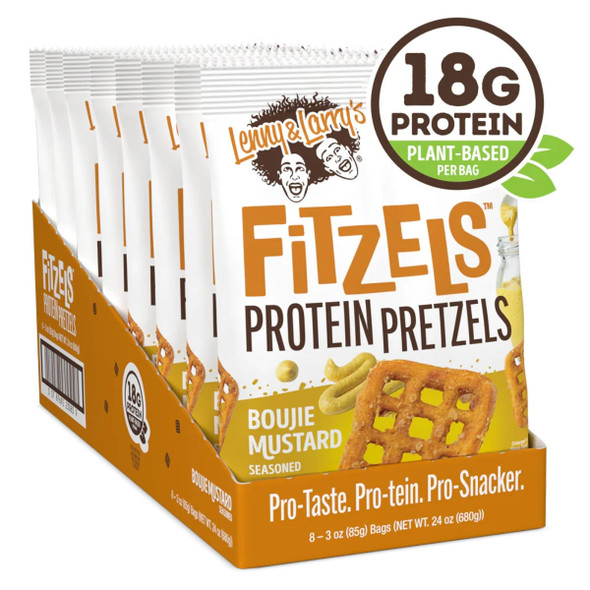  Lenny & Larry's Fitzels Pretzels 8/Box 