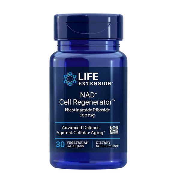  Life Extension NAD+Cell Regenerator 100MG 30 Vege Capsules 