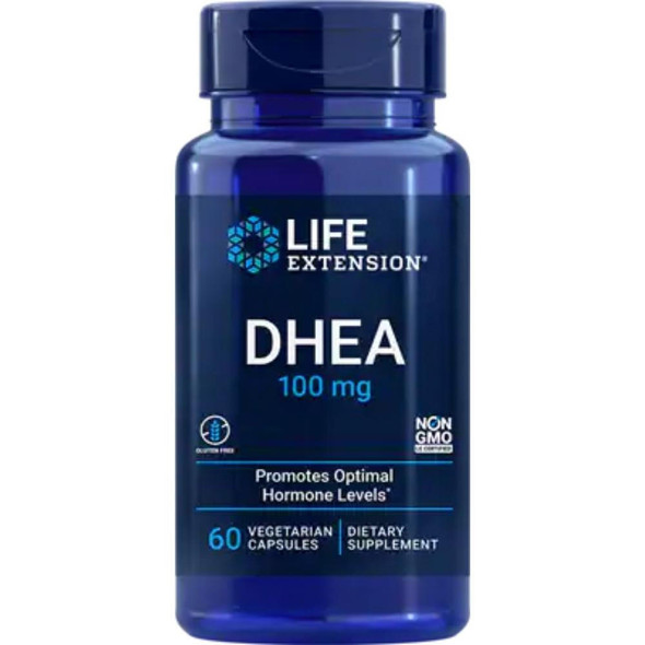  Life Extension DHEA (dehydroepiandrosterone) 100mg 60 Capsules 
