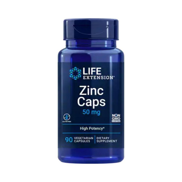  Life Extension Zinc 50mg 90 Capsules 
