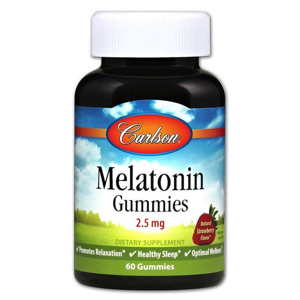  Carlson Melatonin 60 Gummies 