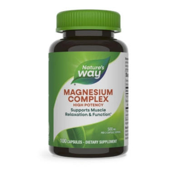  Nature's Way Magnesium Complex 250mg 100 Capsules 