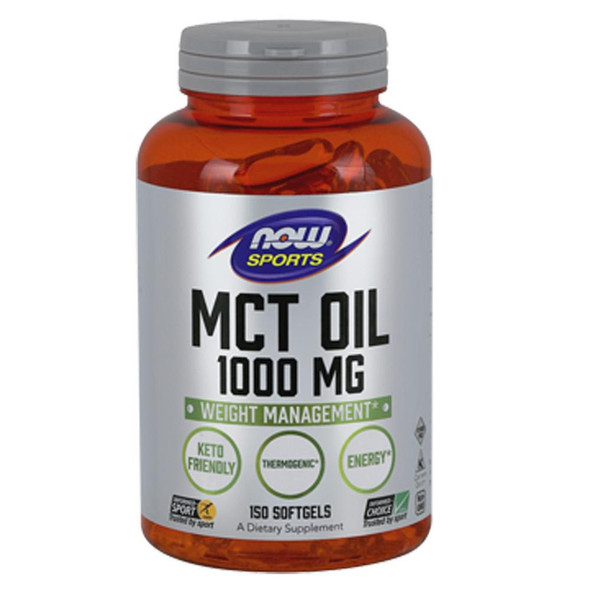  Now Foods MCT Oil 1000mg 150 Soft Gels 