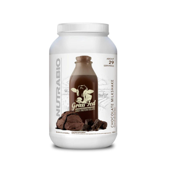 NutraBio Nutrabio Grass Fed Whey Isolate 2lb 