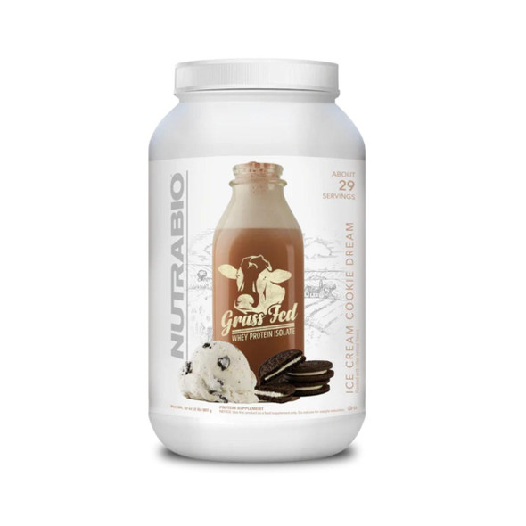NutraBio Nutrabio Grass Fed Whey Isolate 2lb 