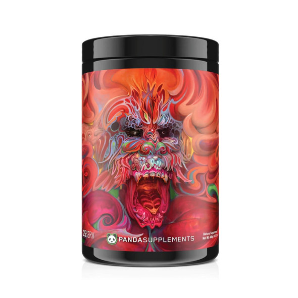  Panda Supps Rampage Extreme Pre-Workout 25 Servings 