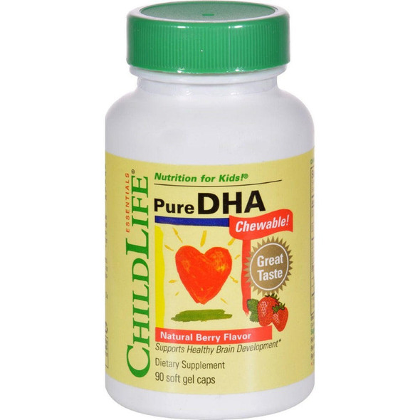  ChildLife Pure DHA 90 Soft Gels 