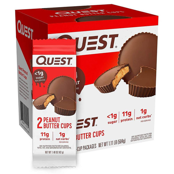 Quest Nutrition Quest Peanut Butter Cups 12/packs 