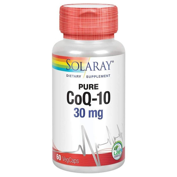  Solaray CoQ-10 30mg 60 Capsules 