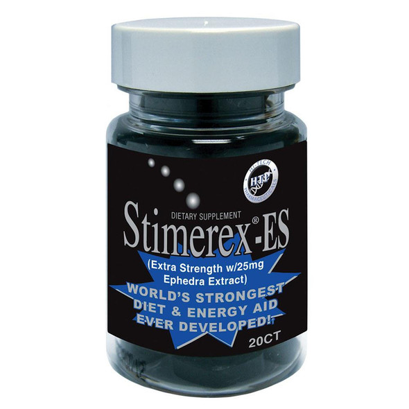  Hi-Tech Pharmaceuticals Stimerex-ES w/Ephedra 20 Tablets 