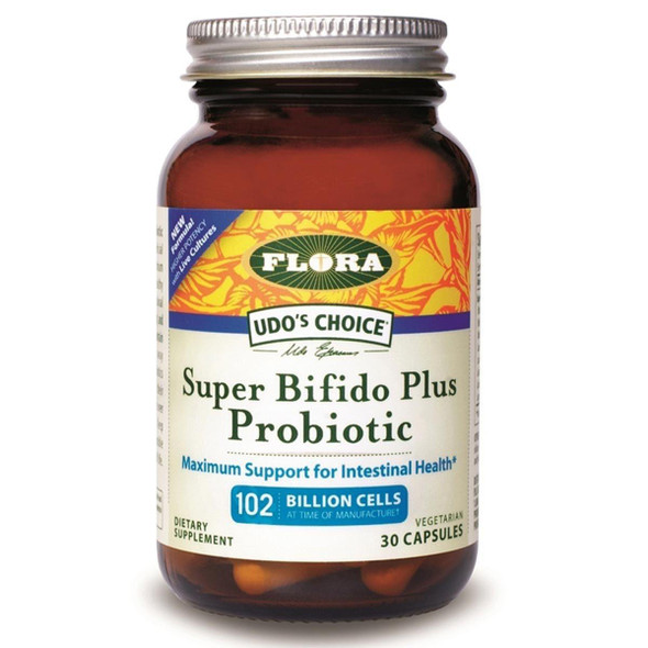  Flora (Udo's Choice) Super Bifido Plus Probiotic 30 Vege Caps 