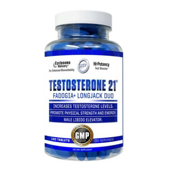 Hi-Tech Pharmaceuticals Hi Tech Pharmaceuticals Testosterone 21 w/ Fadogia Agrestis & Tongkat Ali 