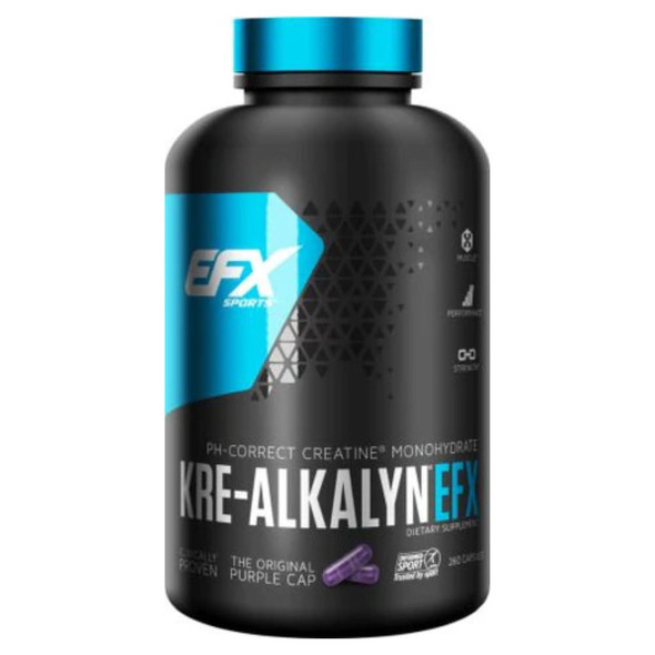 EFX Sports All American EFX Kre-Alkalyn EFX 750mg 260 Capsules 
