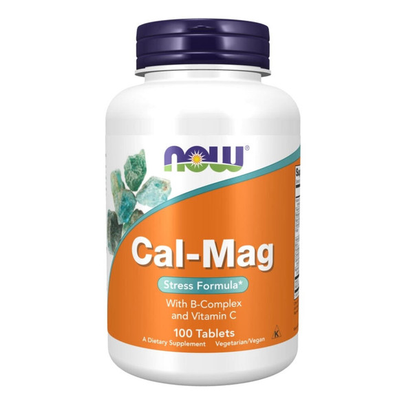  Now Foods Cal-Mag Stress 100 Tablets 