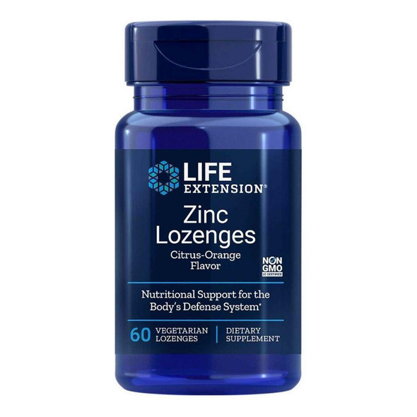  Life Extension Zinc Lozenges 60 Lozenges 