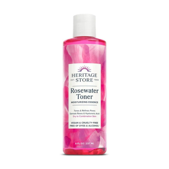  Heritage Store Rosewater Toner 8fl oz 