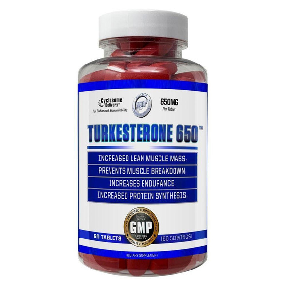 Hi-Tech Pharmaceuticals Hi Tech Turkesterone 650 60 Count 