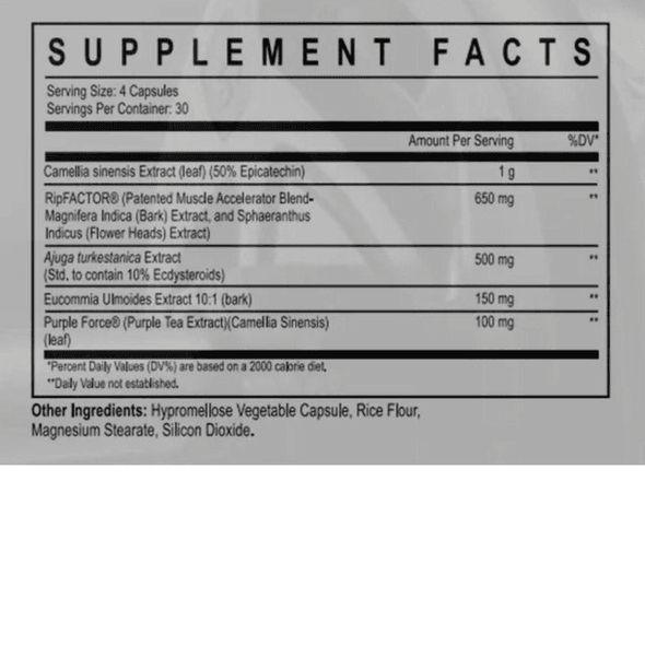  Enhanced Muscle Pro 120 Capsules 