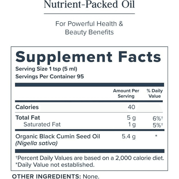  Heritage Store Black Seed Oil 16oz 