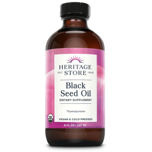  Heritage Store Black Seed Oil 8oz 